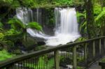 Horseshoe Falls In Mount Field National Park Stock Photo