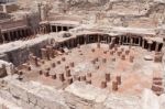 Kourion, Cyprus/greece - July 24 : Remains At The Ancient City O Stock Photo