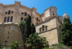 Exterior View Of The Cathedral Of The Incarnation In Malaga Stock Photo