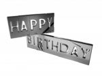 Happy Birthday Sign Stock Photo