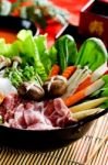 Sukiyaki Stock Photo