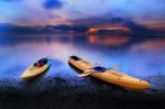 2kayaks Stock Photo