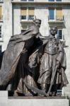 The Tisza Statue In Budapest Stock Photo