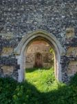 St Andrew's Covehithe With Benacre Church In Covehithe Stock Photo