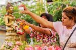 Songkran Festival Stock Photo