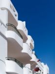 Albufeira, Southern Algarve/portugal - March 10 : View Of A Whit Stock Photo