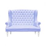 Blue  Armchair Stock Photo