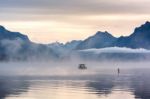 Lake Mcdonald Stock Photo