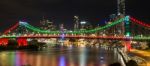 Story Bridge In Brisbane Stock Photo