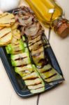 Grilled Assorted Vegetables Stock Photo