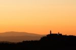 Church Silhouette Stock Photo