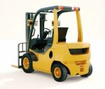 Forklift Truck Stock Photo