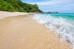 Beach And Waves At Similan National Park In Thailand Stock Photo