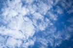 The Beauty Background Of Blue Sky With Cloud Stock Photo