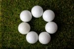 Golf Ball Stock Photo