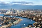 View From The Shard In London Stock Photo