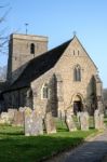 View Of Church Of St. Mary The Virgin At Shipley  In West Sussex Stock Photo