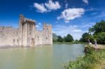 Bodiam Castle Stock Photo