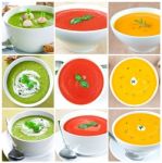 Vegetable Soup Stock Photo