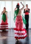 Calahonda, Andalucia/spain - July 3 : Flamenco Dancing At Calaho Stock Photo