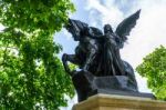 London - July 30 : The Royal Artillery Boer War Memorial In Lond Stock Photo