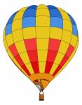 Hot Air Balloon Illustration Isolated Stock Photo