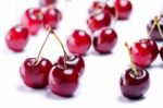 Red Cherries Stock Photo