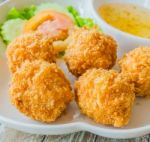 Fried Shrimp Stock Photo