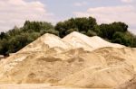 Sand Dunes Stock Photo