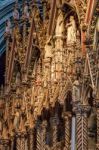 An Altar In Ely Cathedral Stock Photo