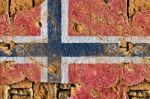 Grunge Flag Of Norway Stock Photo