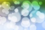 Colorful Bokeh Background (colorful Blurred Wallpaper) Stock Photo