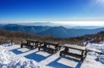 Deogyusan Mountains Is Covered By Snow In Winter,south Korea Stock Photo