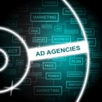 Ad Agencies Means Services Promotional And Words Stock Photo