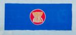 Painting Flag Of  Aec (asean Economics Community)on Wall Stock Photo