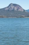 Lake Moogerah In Queensland During The Day? Stock Photo