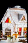 Gingerbread House Stock Photo