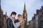 Attractive Young Couple In Love Stock Photo