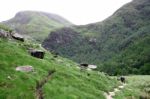 Steall Valley Stock Photo