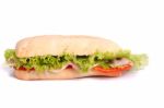 Fresh And Tasty Sandwich Stock Photo