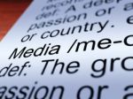 Media Definition Stock Photo