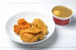 Fried Chicken Stock Photo