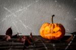 Halloween Pumpkin Stock Photo