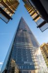 London - December 6 : View Of The Shard In London On December 6, Stock Photo