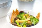 Tofu Beancurd And Vegetables Stock Photo