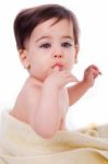 Cute Baby Stock Photo