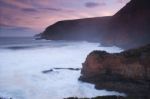 Maingon Bay At Dusk Stock Photo