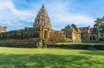 Prasat Hin Phanom Rung Is One Of Thailand Stock Photo