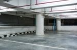 Empty Space In A Parking Stock Photo