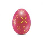 Easter Egg Realistic Color Design  Illustration Stock Photo